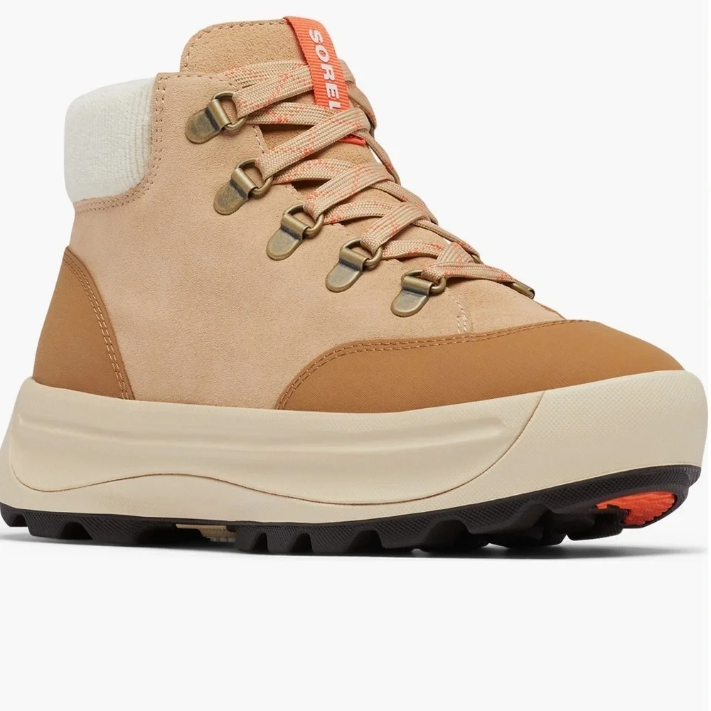 Sorel Tan and White Outdoor Boots